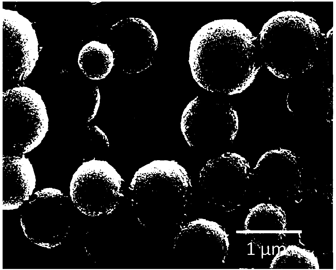 Self Support ZnMn2O4 Multistage Hollow Microsphere And Preparation