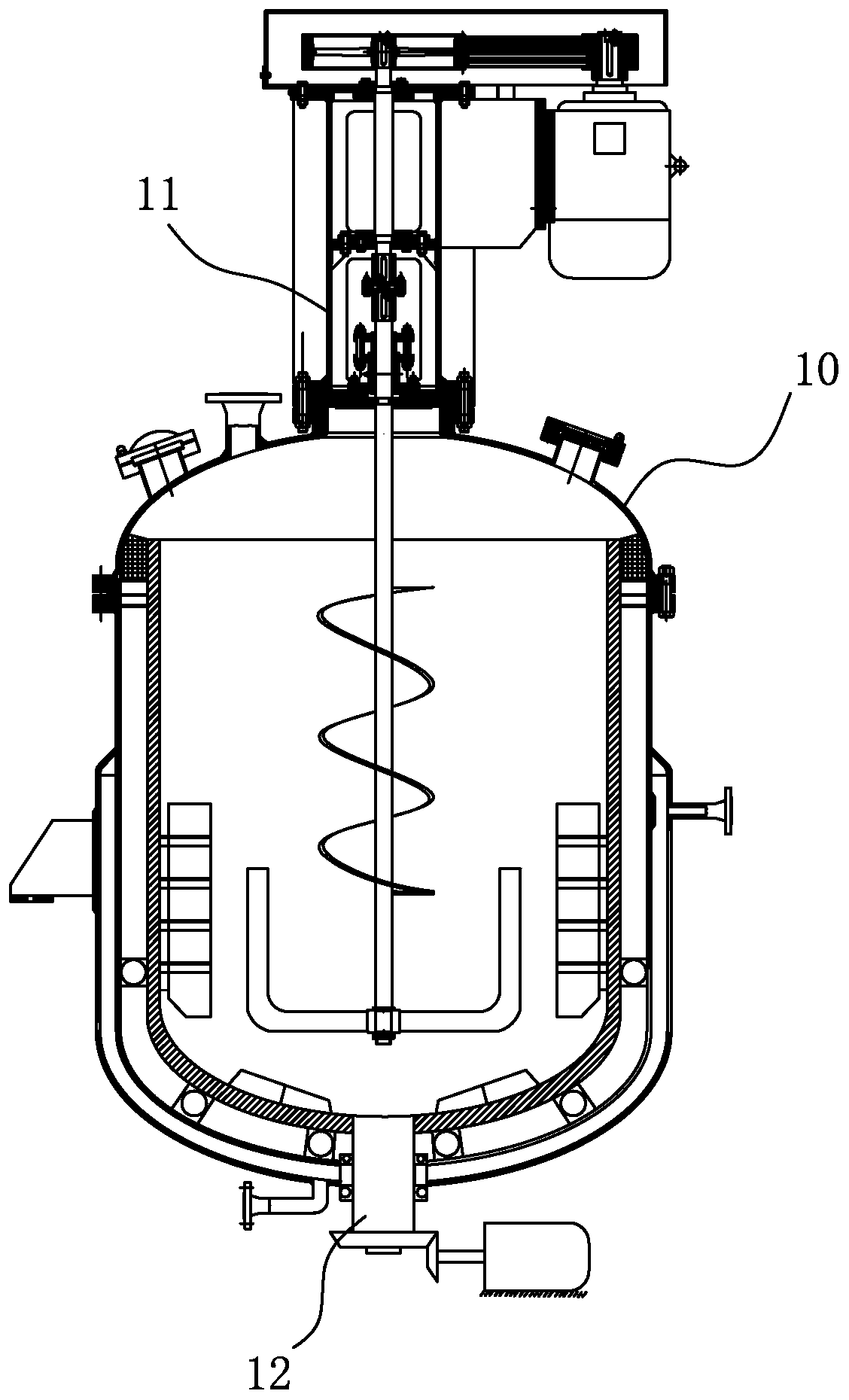 Reaction Kettle With Novel Stirring Device Eureka Patsnap Develop