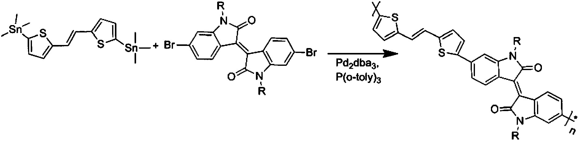 Semiconductor Conjugated Polymer Based On Isoindigo And Trans 1 2 Bis 2