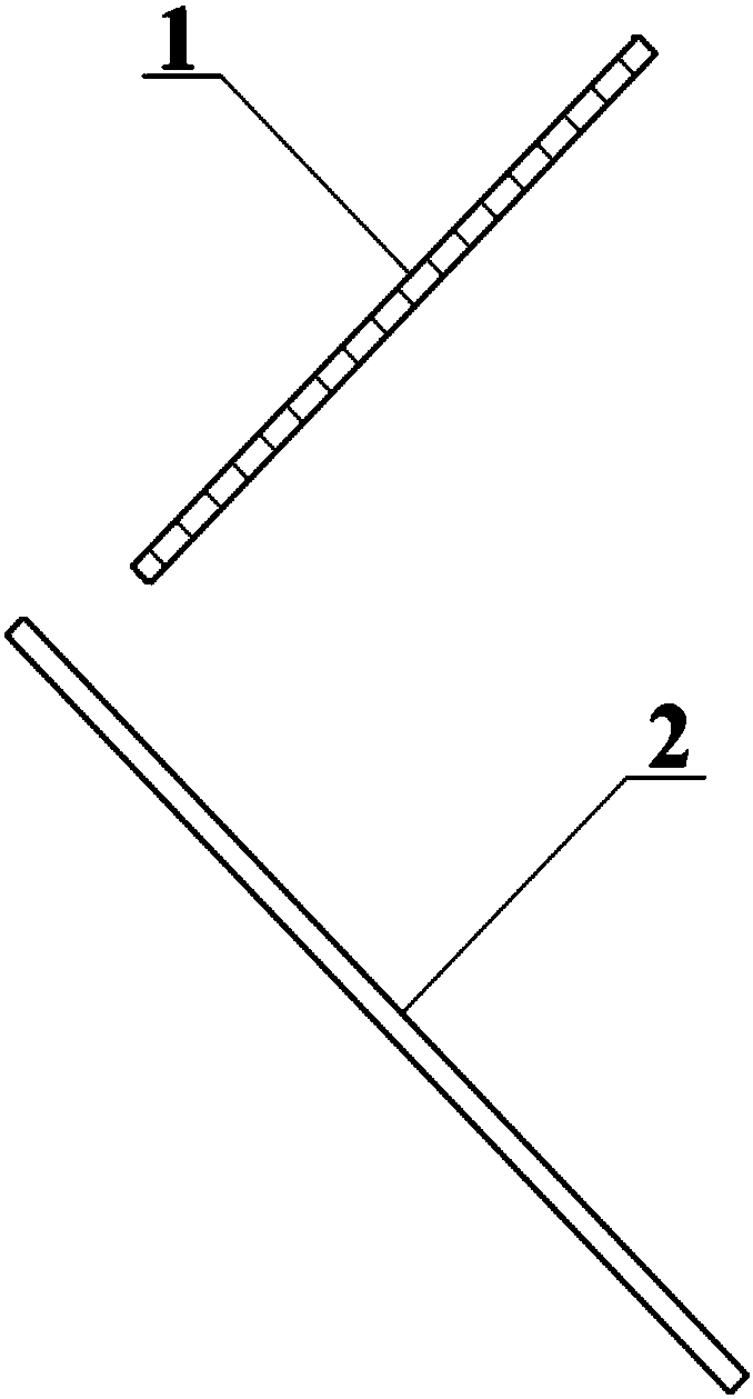 Method For Measuring Rust Liquid Sagging Degree Of Naked Weatherability