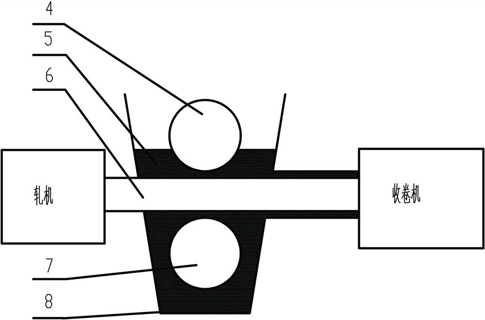 Laminated strip-shaped self-brazing filler metal for aluminum-copper brazing and preparation method thereof