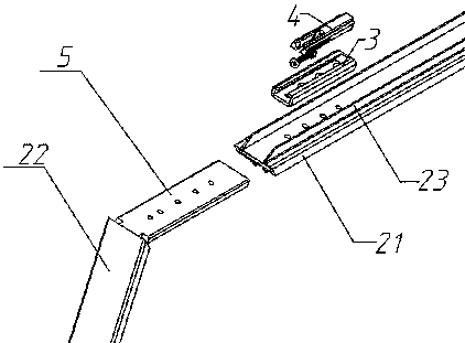 An installation structure for multiple sliding doors