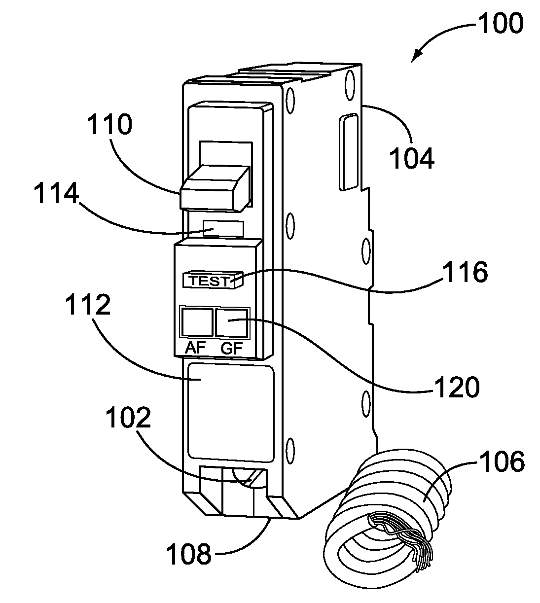 Circuit Breaker With Bistable Display