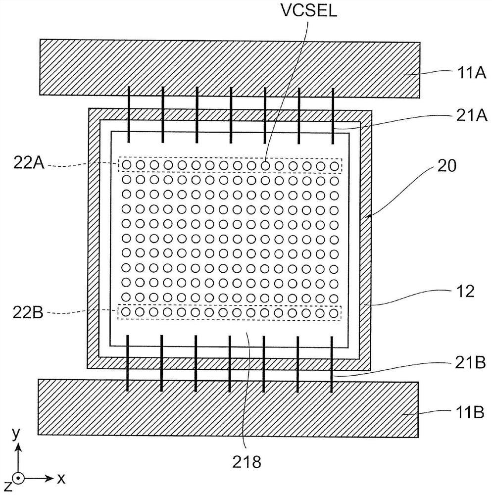 Light emitter, light emitting device, optical device, and information processing apparatus