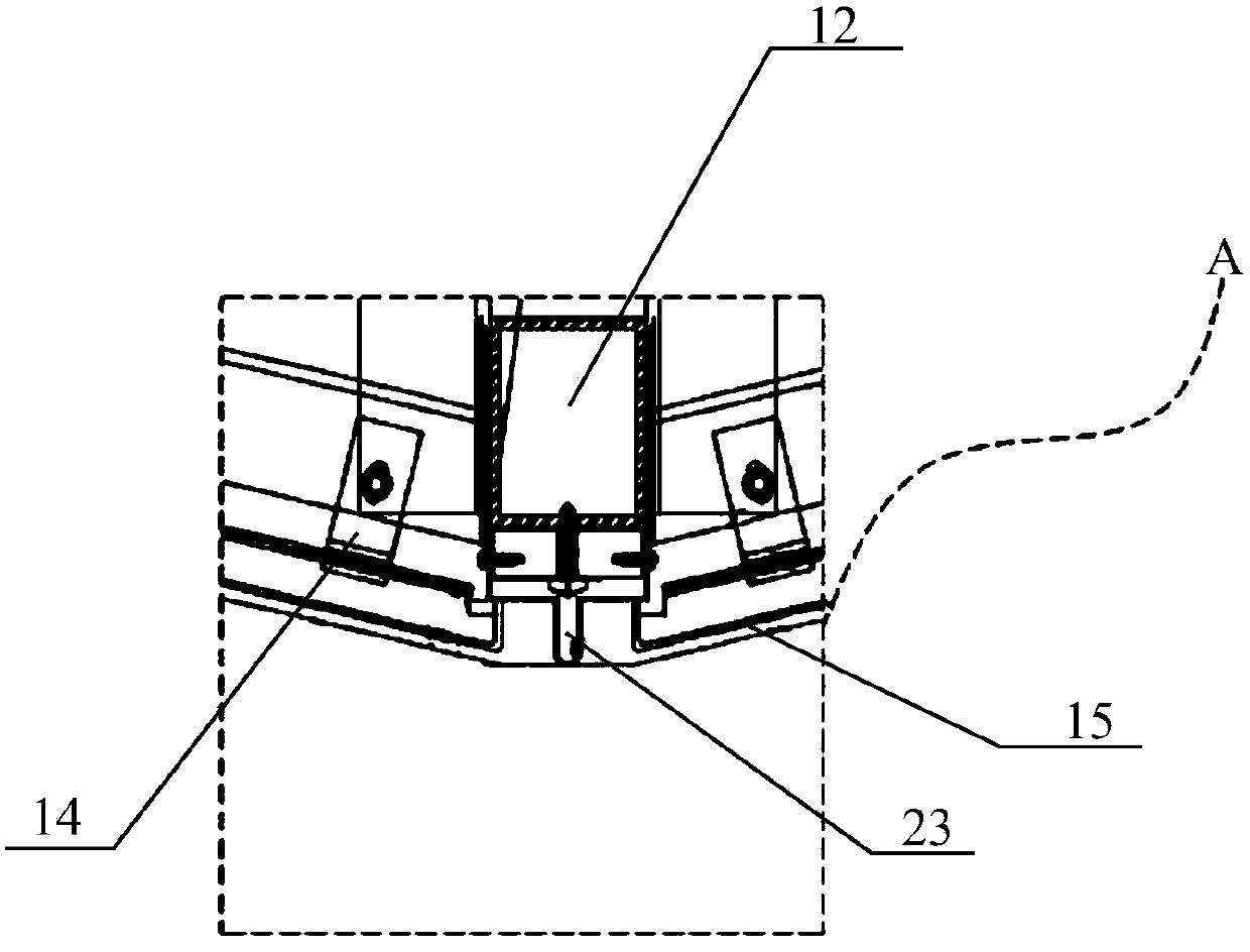 Wall aluminum plate system and its installation method