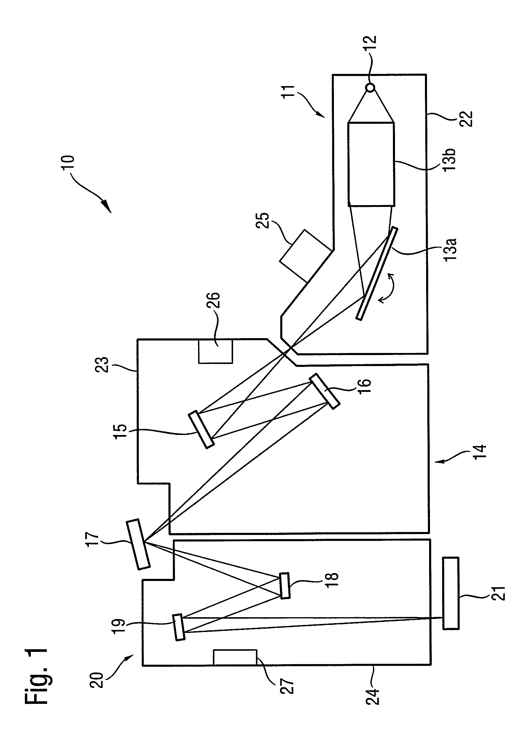 Cleaning module, EUV lithography device and method for the cleaning thereof