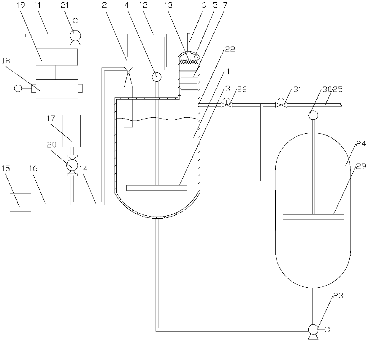 Hydrogasification semi-coke pulping apparatus and stable operation method thereof