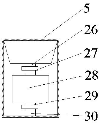High-efficiency automatic coal-fired heating device