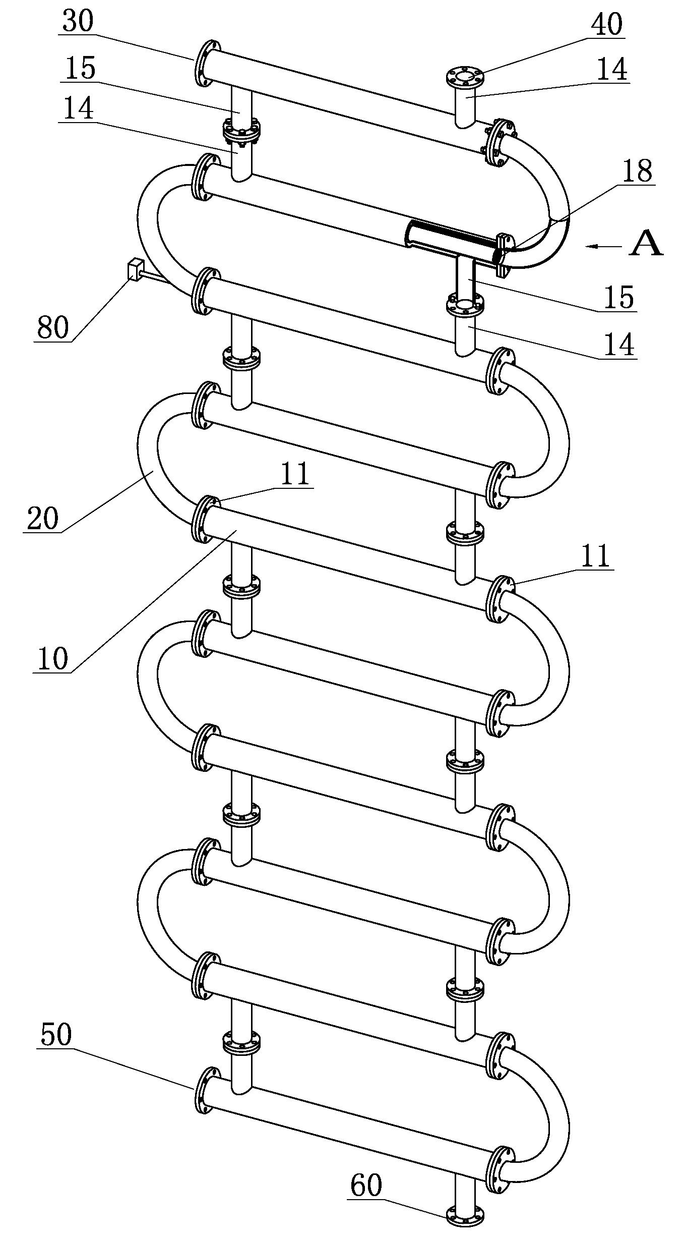 Synthesis reactor and device and method for synthesizing methylhydrazine by chloramine process
