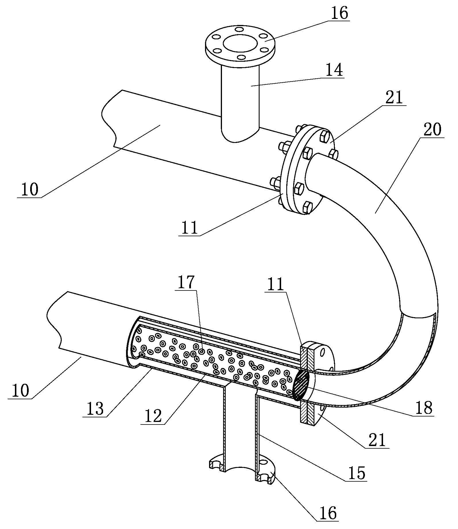Synthesis reactor and device and method for synthesizing methylhydrazine by chloramine process