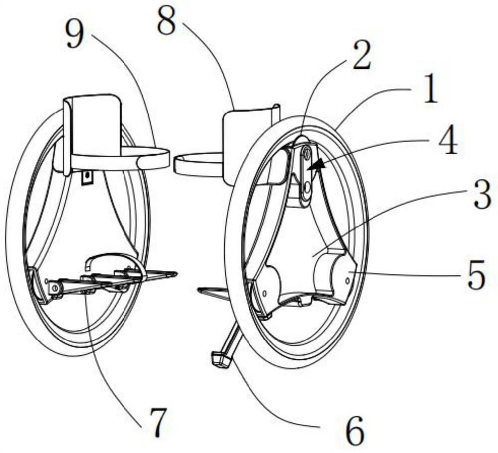 Suspension roller skate