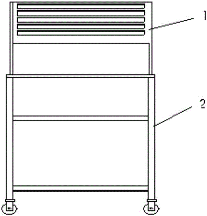 Control cabinet wiring detection device for GIS
