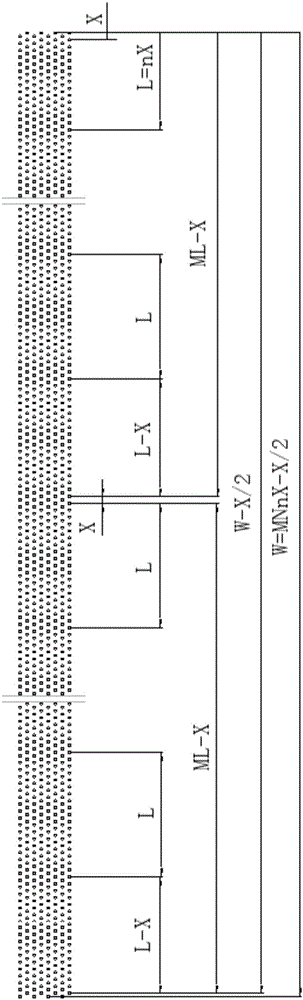Determination method of spindle spacing and drilling method of multi-spindle CNC sieve plate drilling equipment