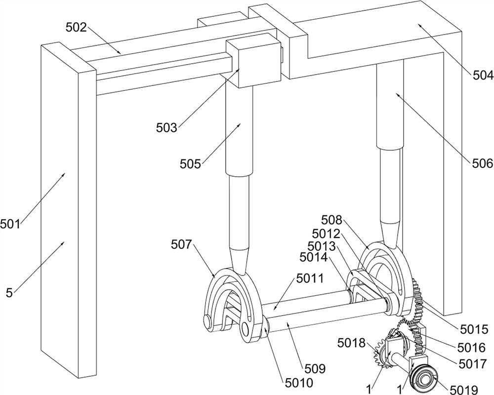 Label folding and button sewing device capable of reducing foreign body sensation