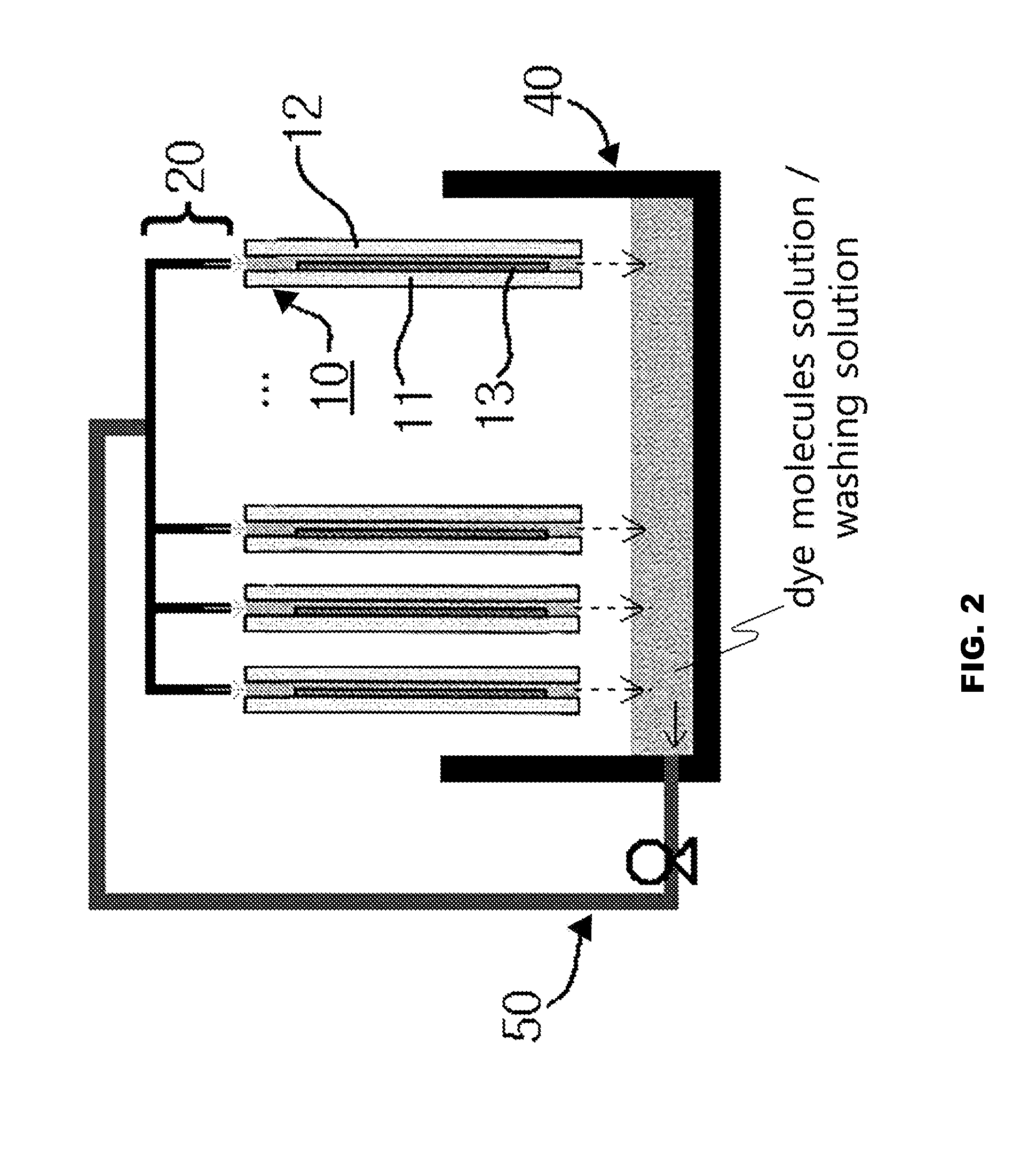 Method and apparatus for production of DSSC
