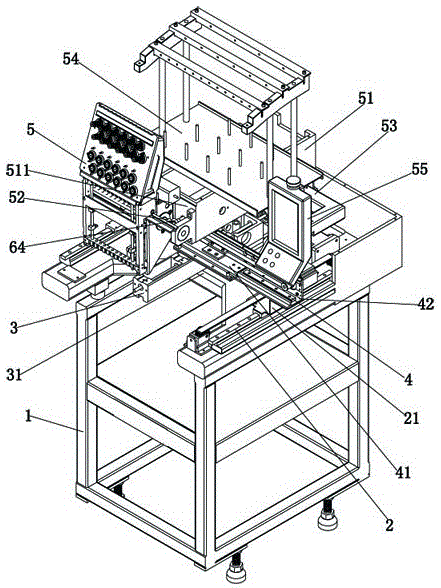 Novel single-end multifunctional high speed computerized embroidery machine