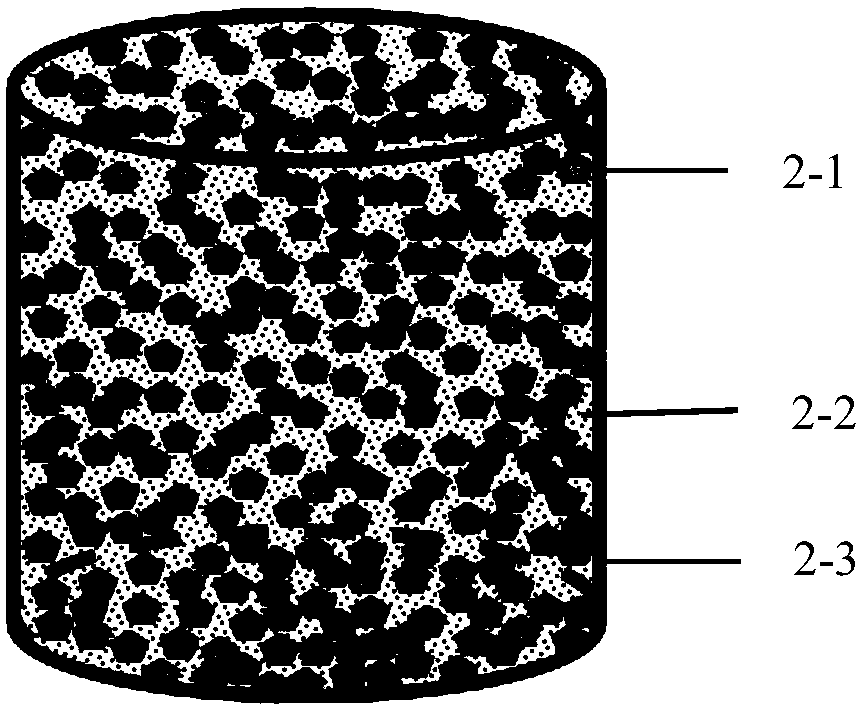 Ceramic-reinforced metal-matrix composite with optimized particle size and preparation method and application thereof