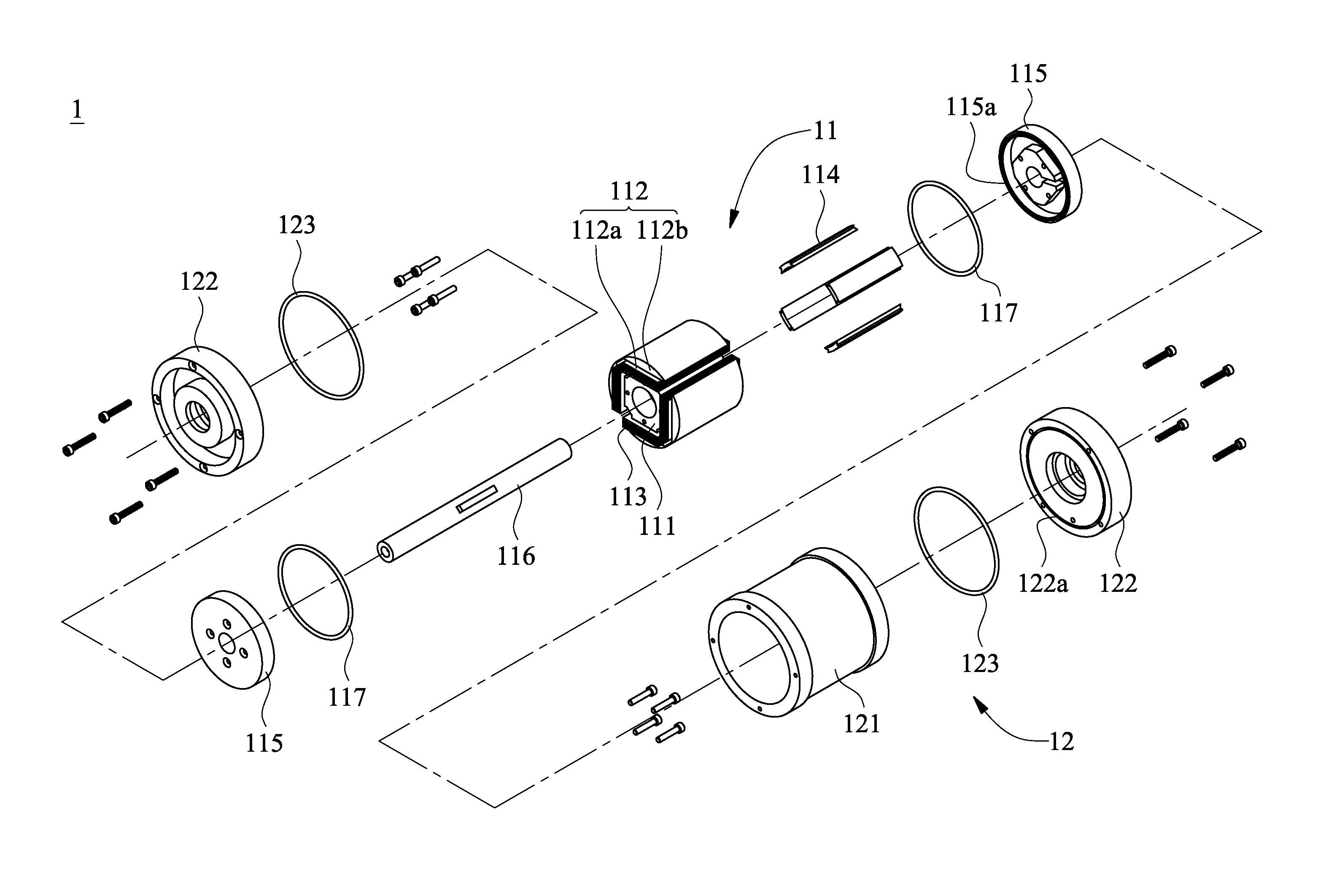 Rotary resistance device