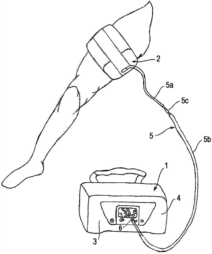 Control apparatus and control system for a tourniquet device