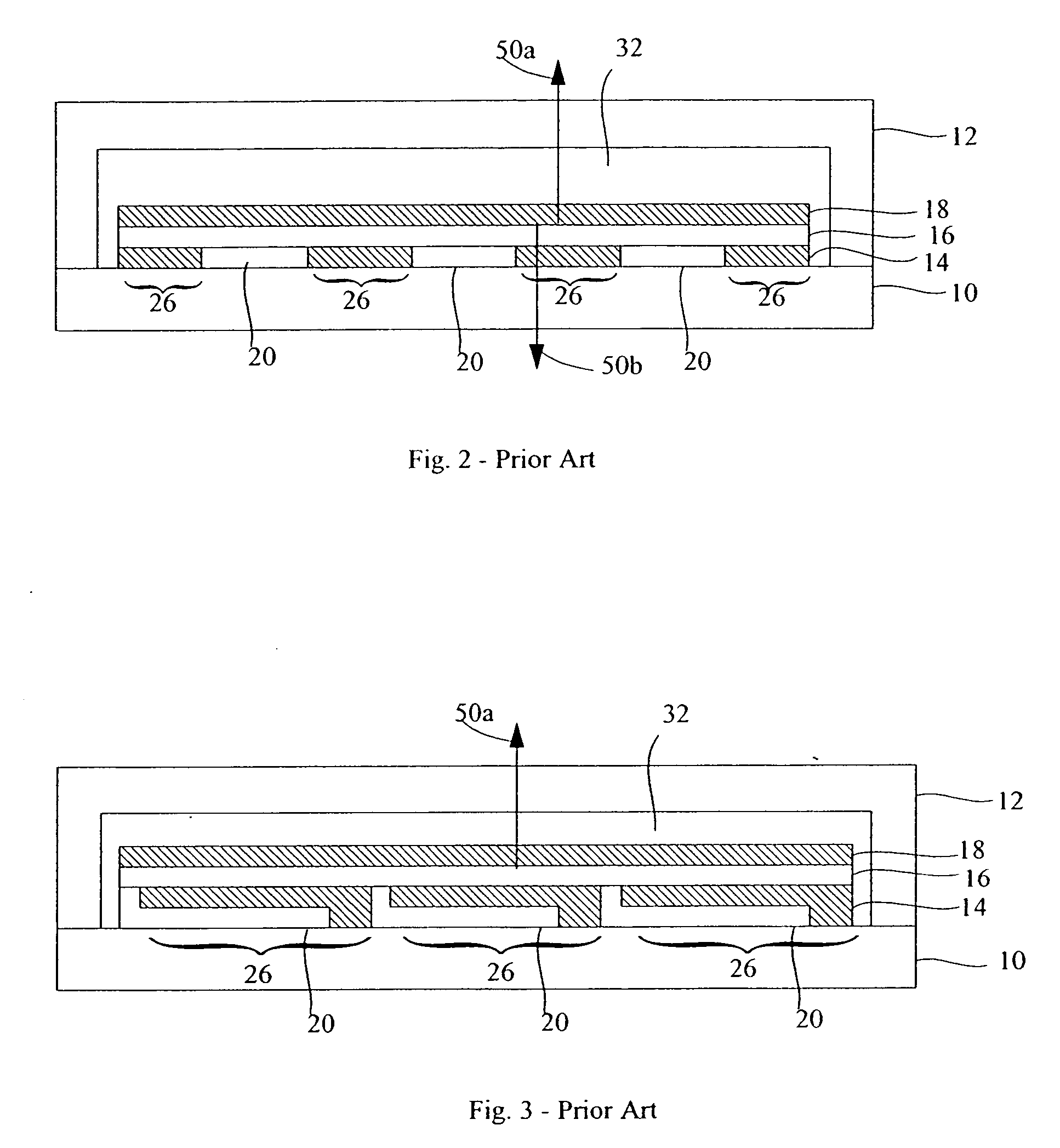 OLED device with improved efficiency and robustness