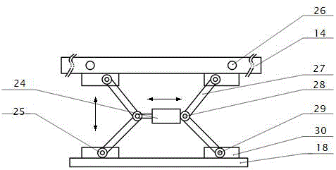 An online quick pickling device and method for condensers in power plants