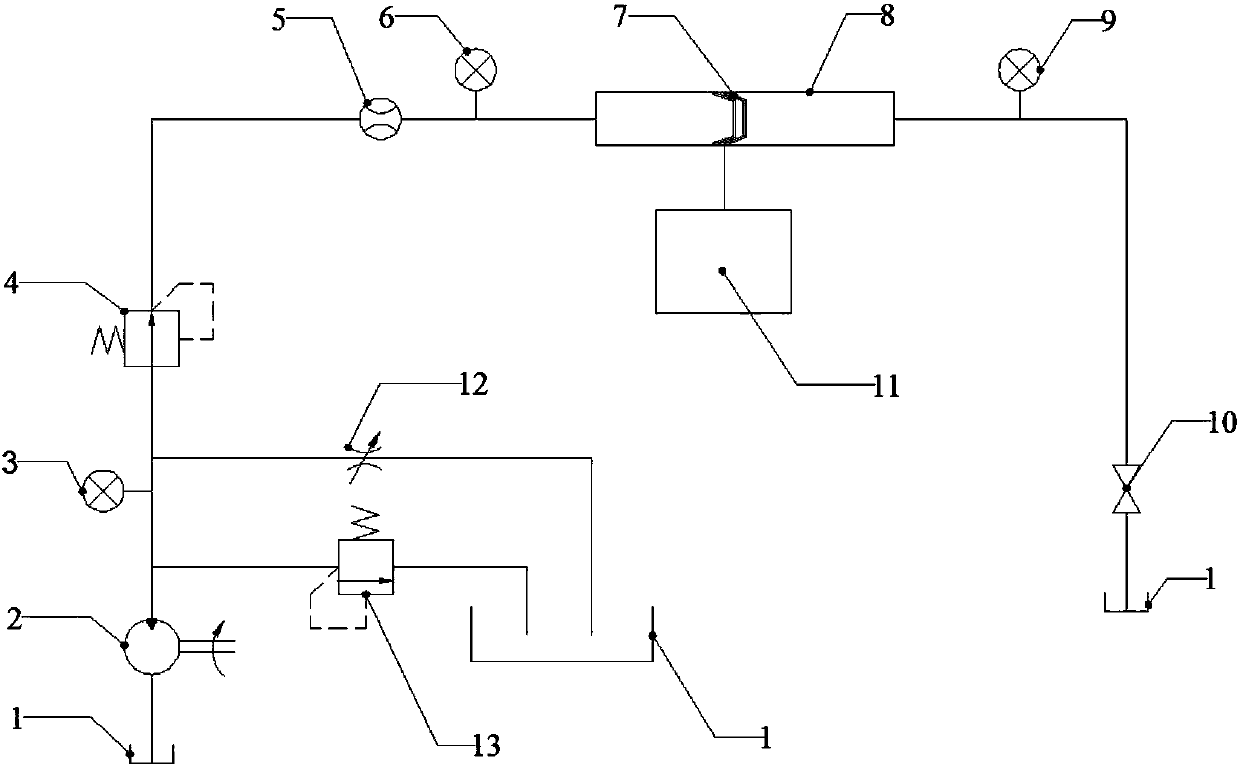 Pipeline cavitation cleaning effect detecting system