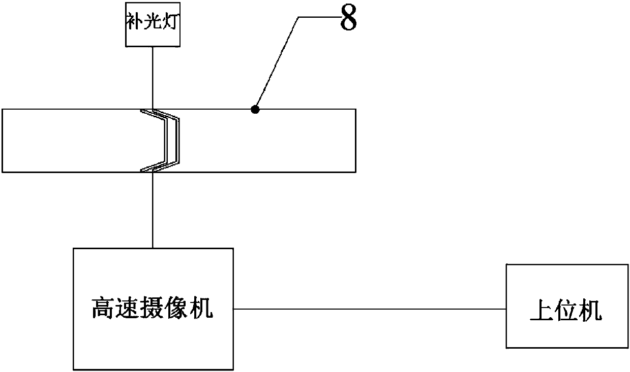 Pipeline cavitation cleaning effect detecting system