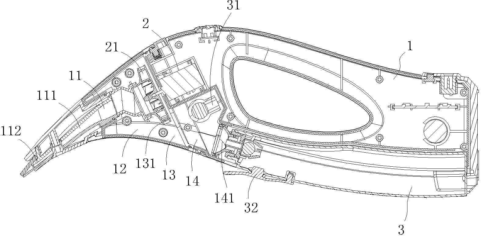 Hard surface vacuum cleaner and cleaning method thereof