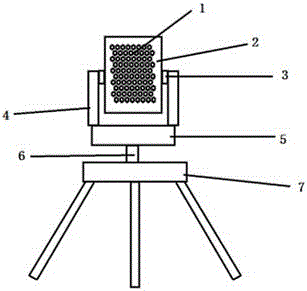 Intelligent space positioning system and space positioning method for laser pan-tilt
