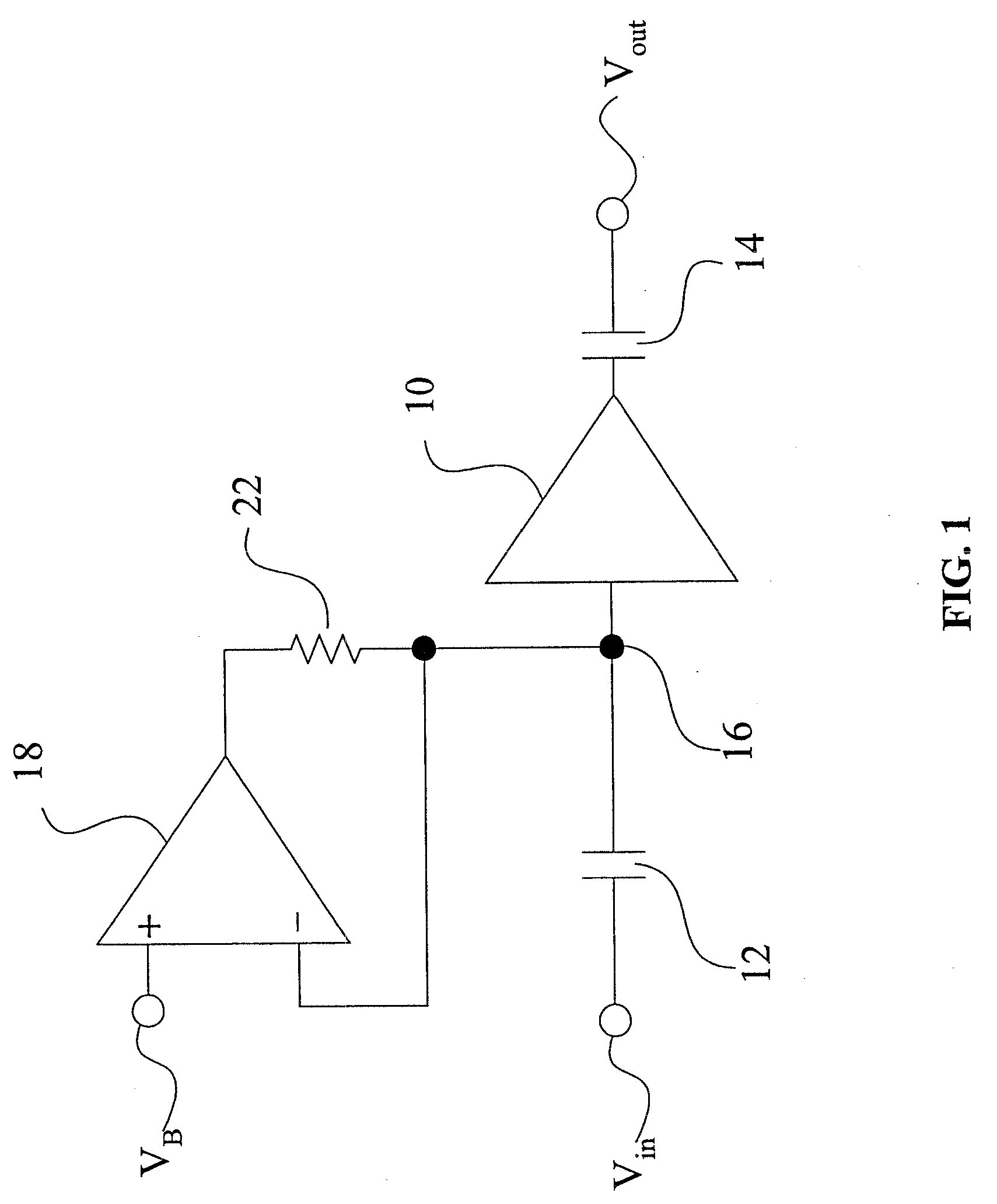 High pass filter circuit with low corner frequency