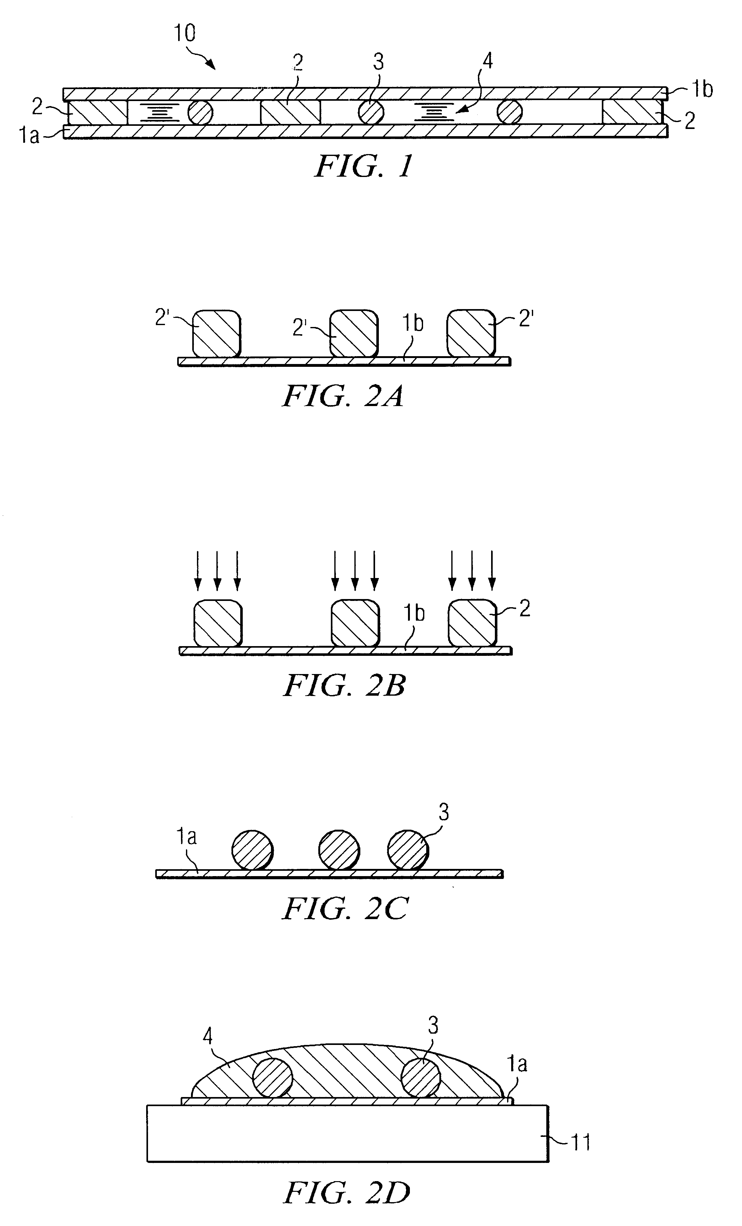 Liquid crystal light modulating device and a method for manufacturing same