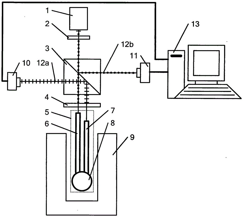 Dual-fiber-coupled spherical microscale sensor based on polarization state detection