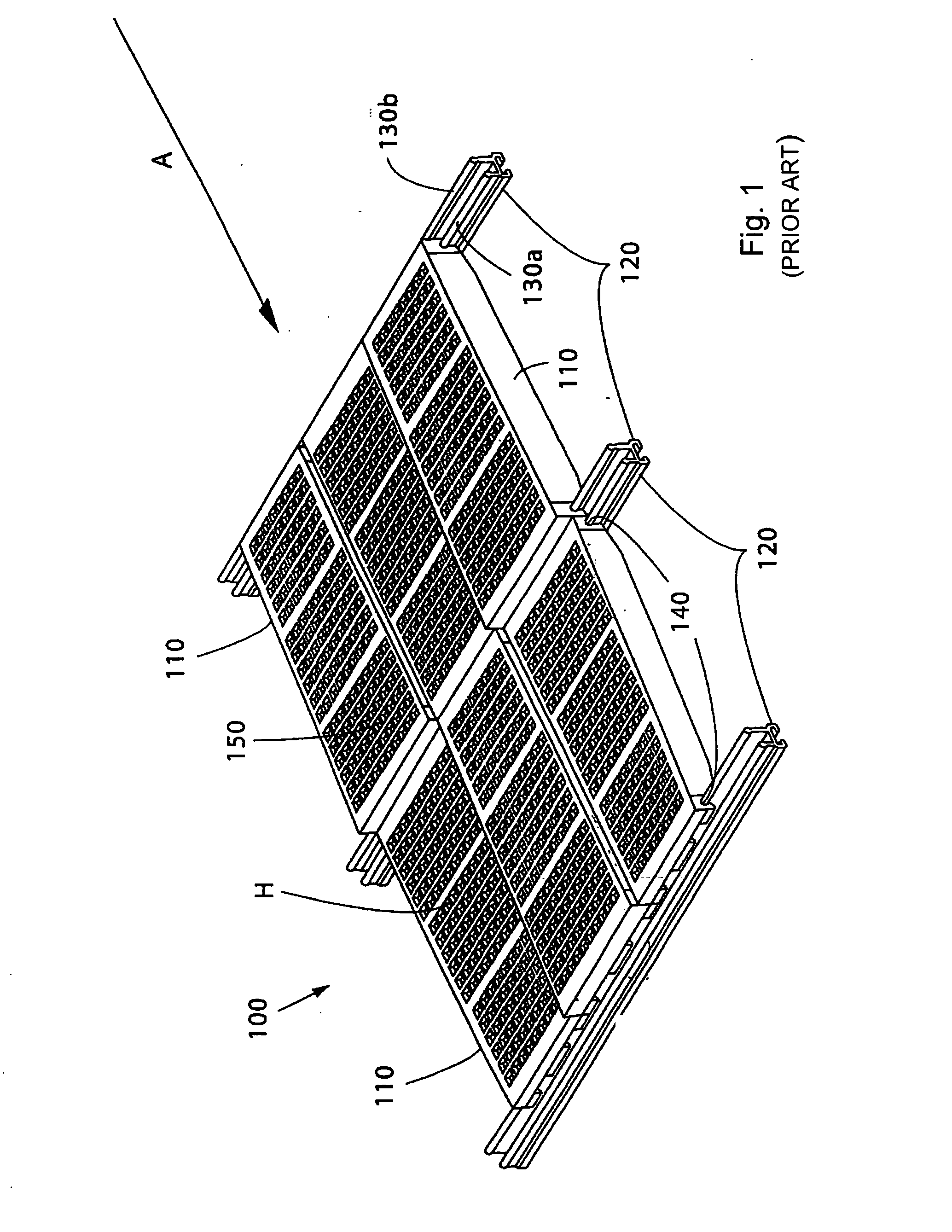 Vibrating screen for screening crushed stone and gravel