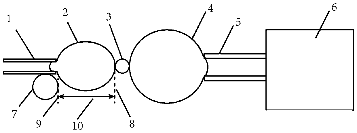 Super-precise force clamp experimental method based on biofilm mechanical probe system