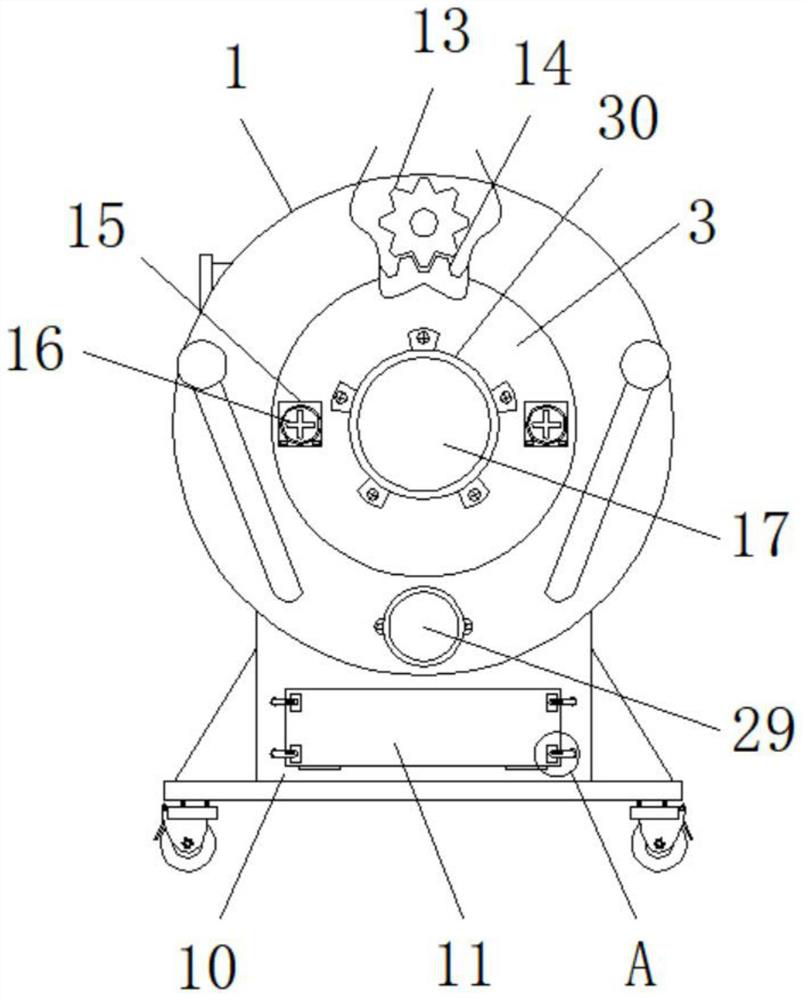 A numerically controlled blower fan for easy adjustment of wind gear