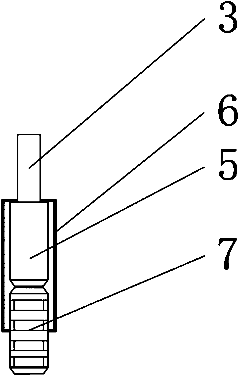 Efficient rust removing device for iron products for hardware manufacturing