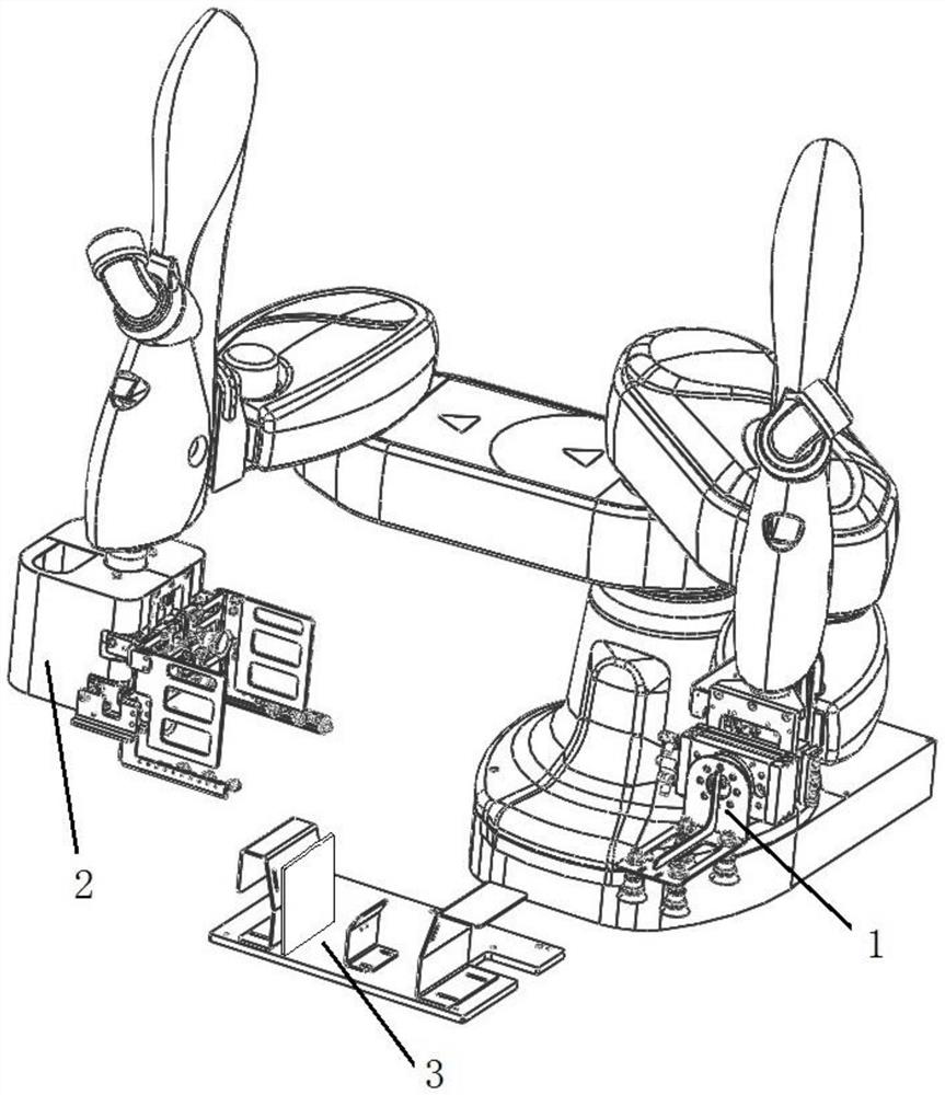 Carton folding robot and folding method thereof
