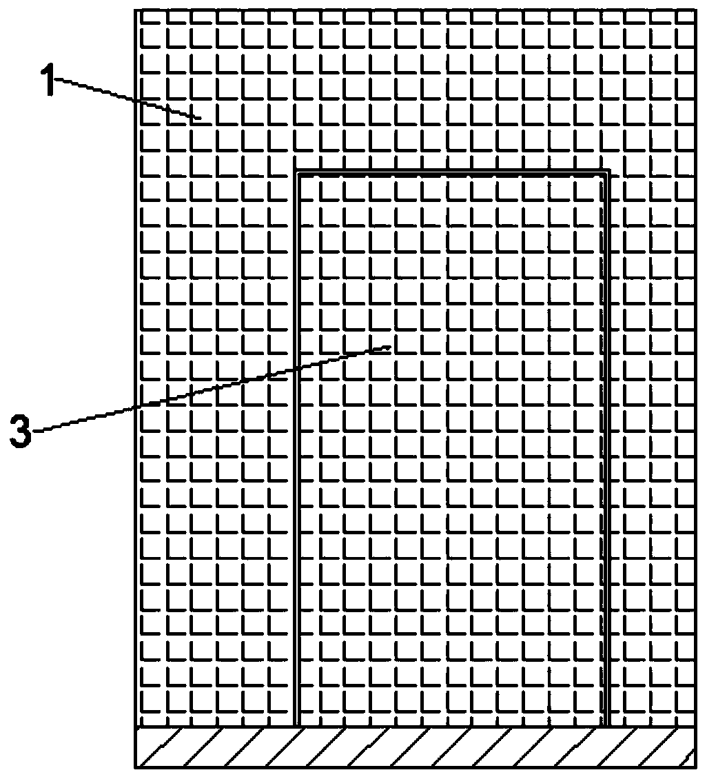 Hidden door with sliding decoration function and capable of being rotatably pushed