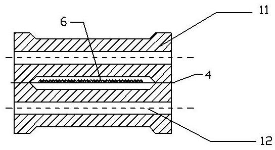 Magnetic field orientation method and device for tape casting of magnetic materials and product