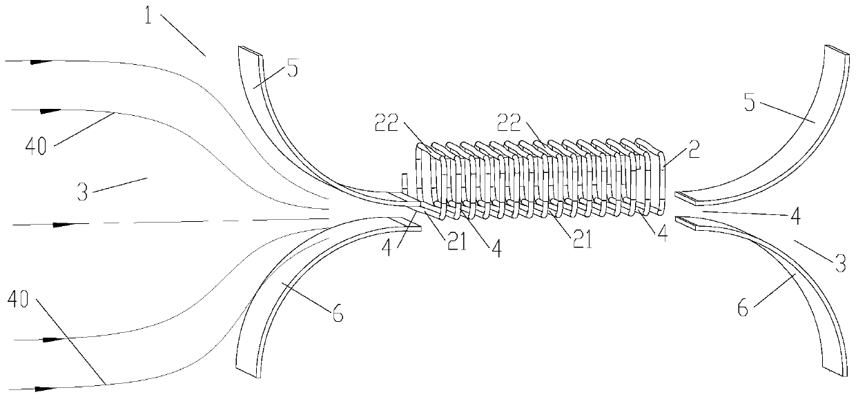 Propeller in magnetic field, and brake and/or power generation device in magnetic field