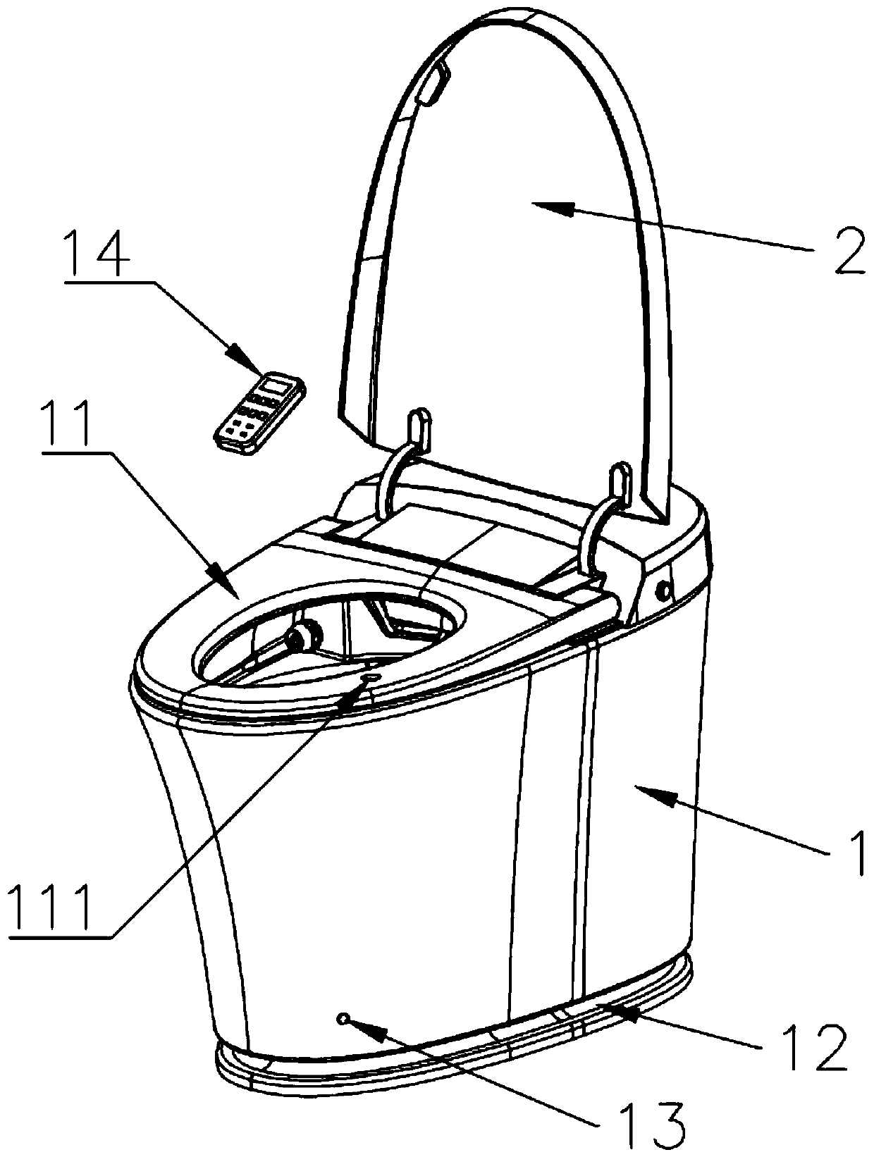 Closestool drying and warming device