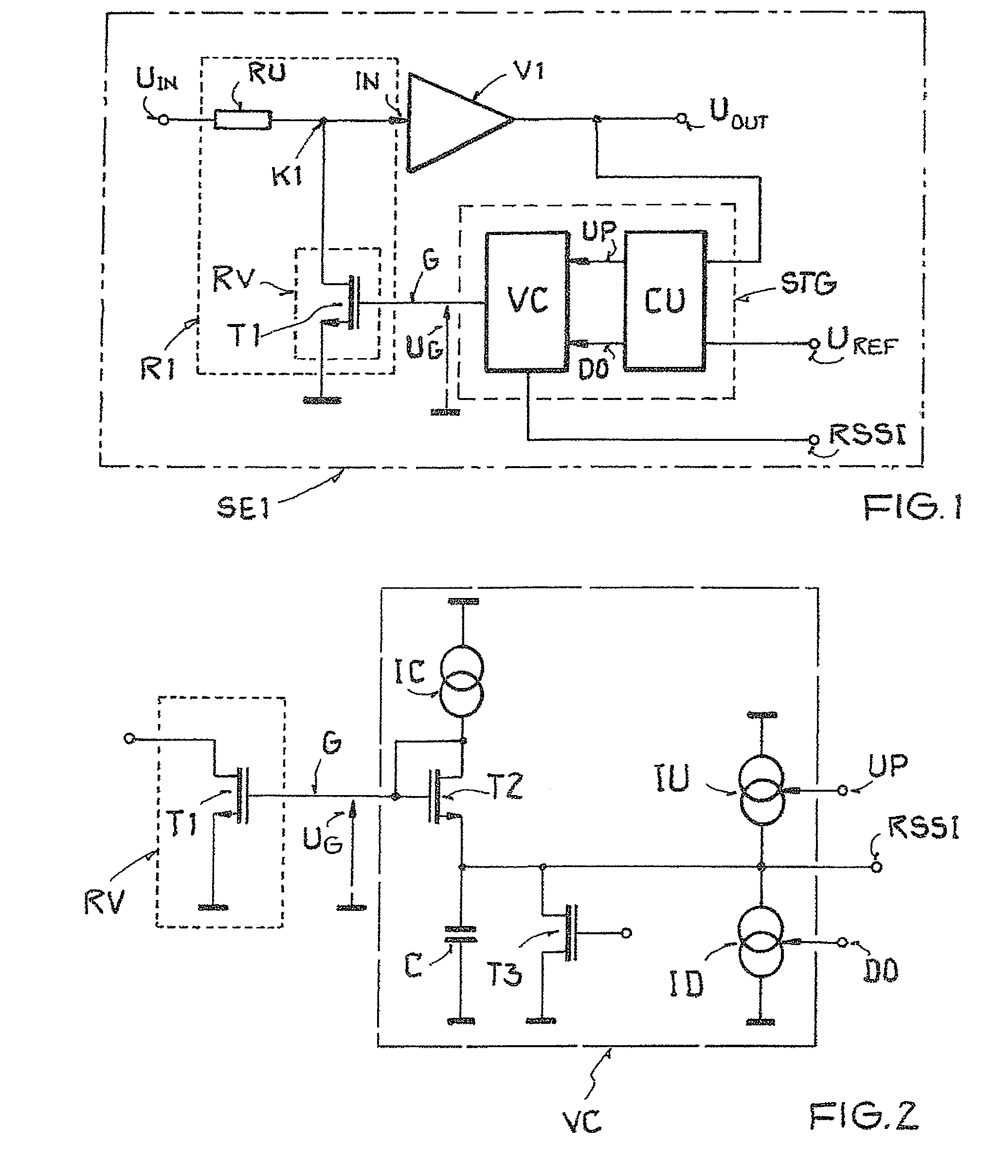 Method for obtaining field strength information