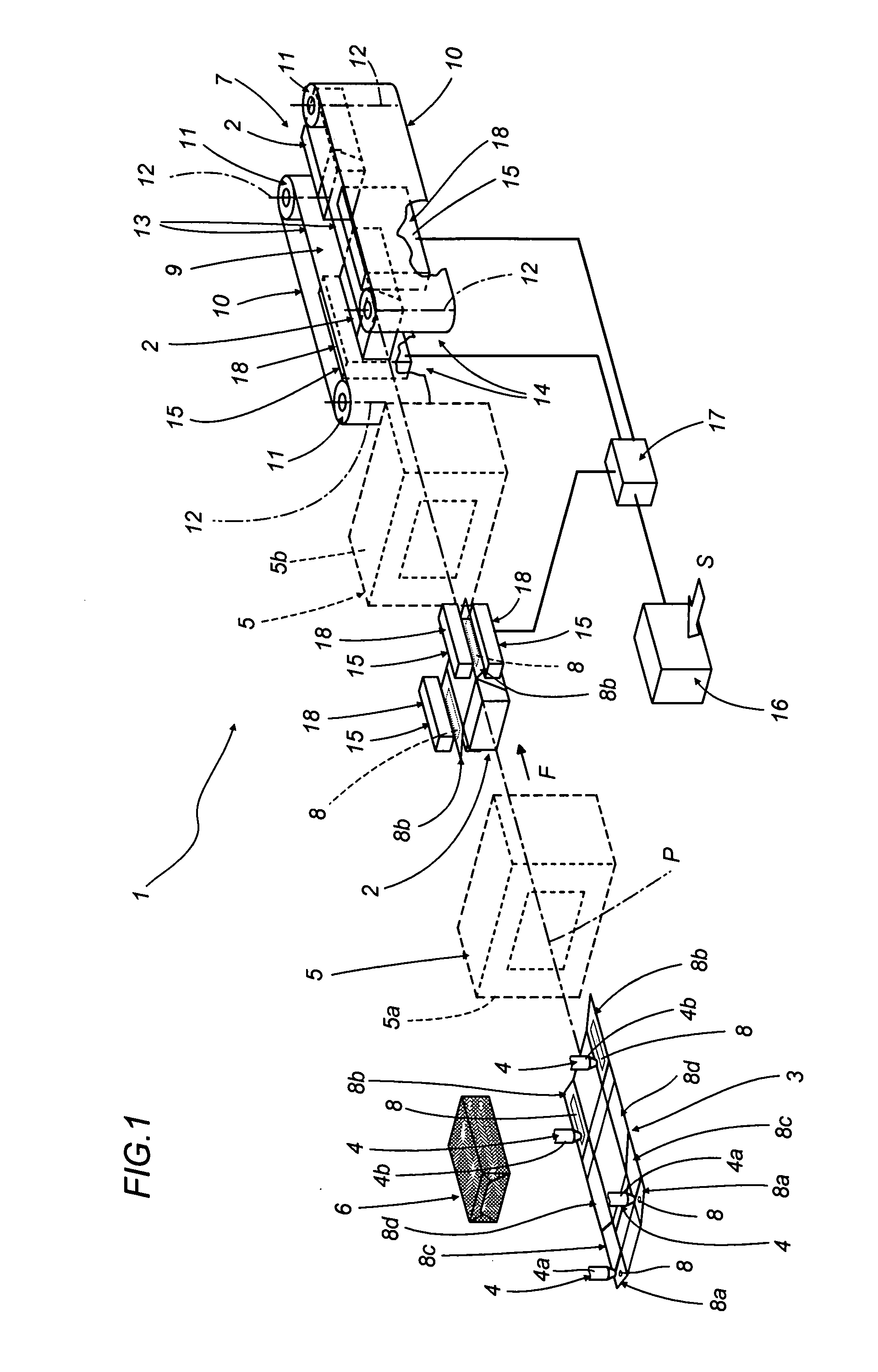 Method and a device for the assembly of packets for tobacco products