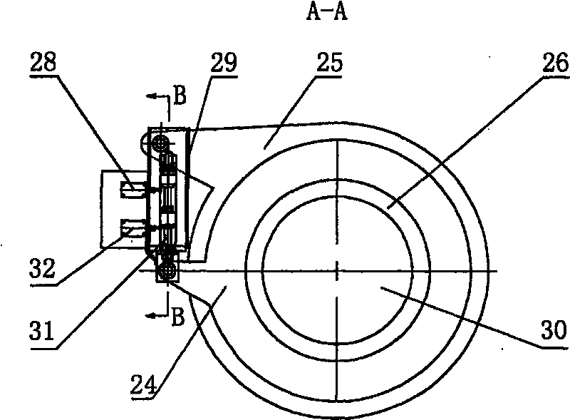 Automatic rake-lifting concentrator