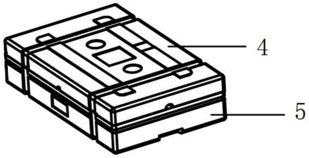 A packaging box for LCD panels