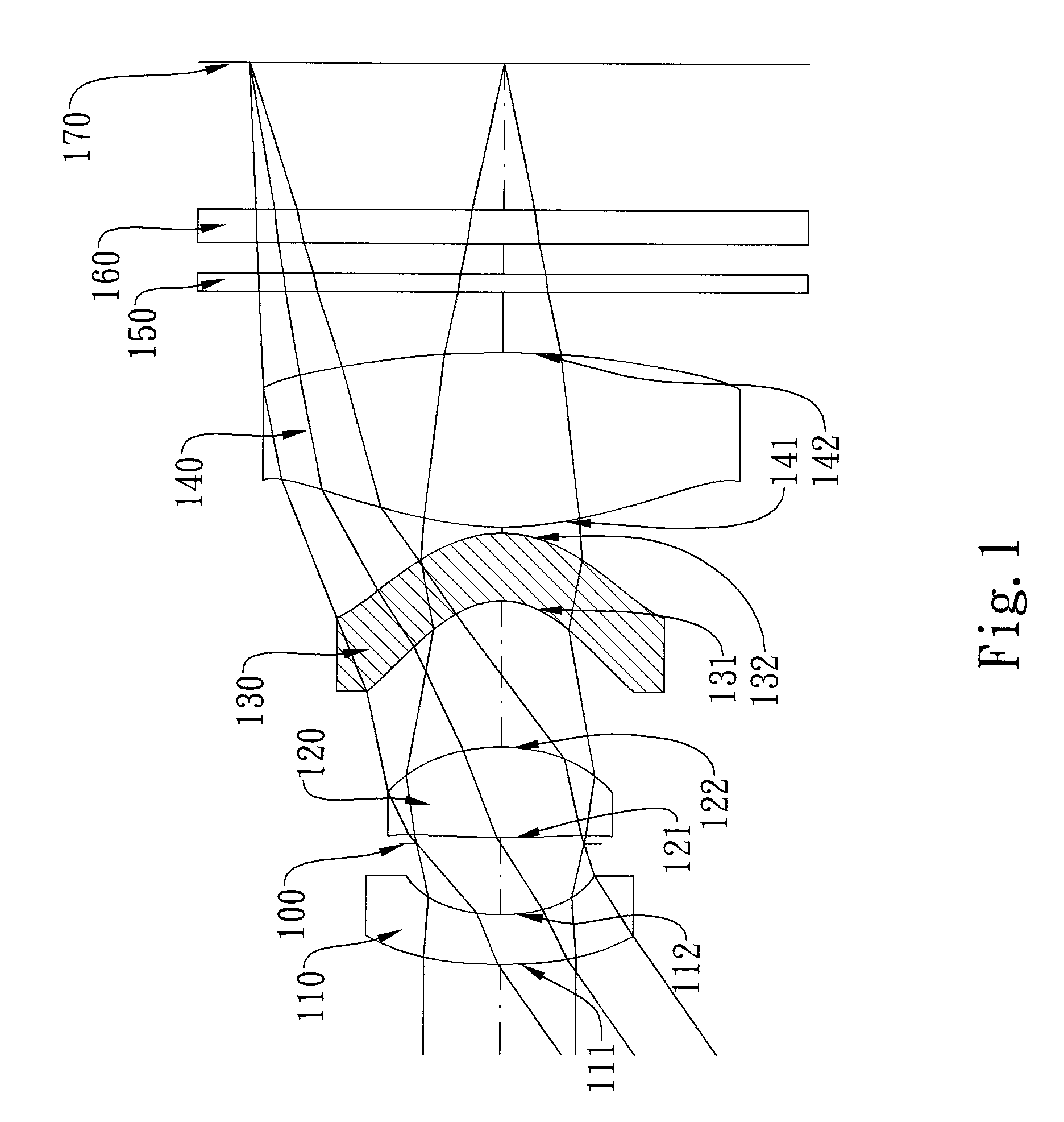 Near infra-red imaging lens assembly