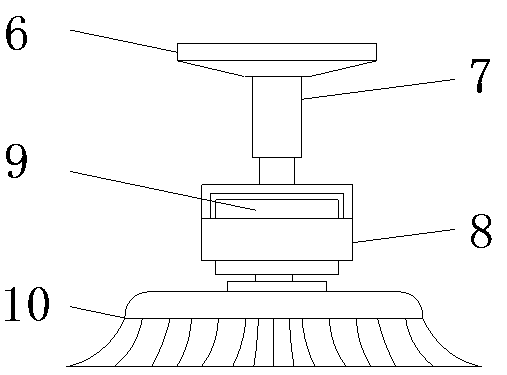 Road sweeping vehicle with dust collecting function