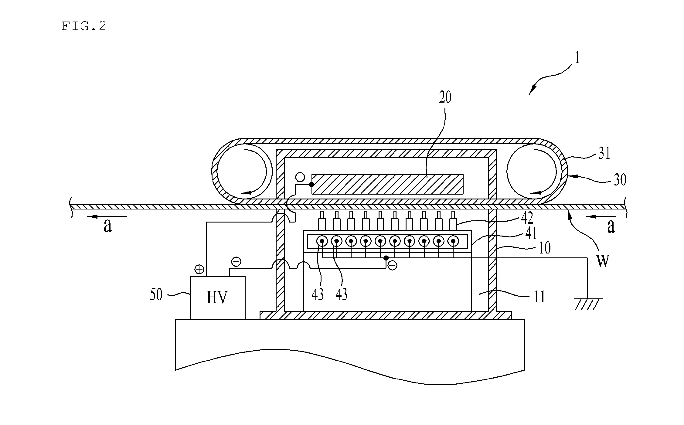 Electrospinning apparatus