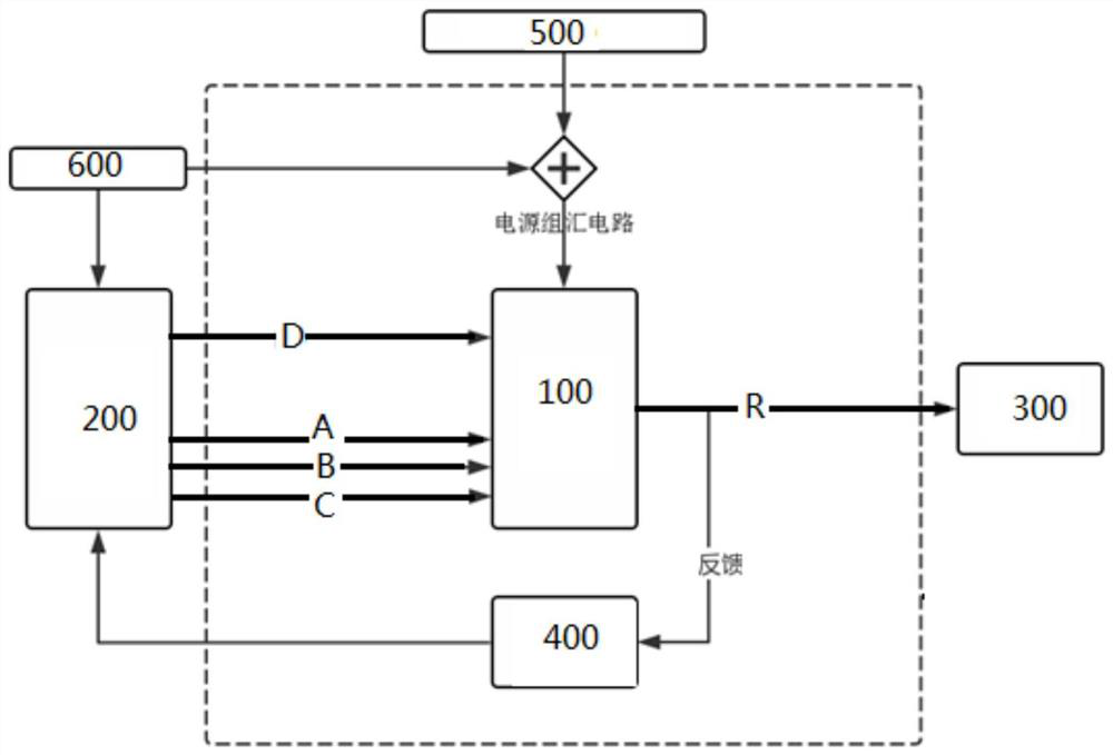 Electronic execution unit working state self-holding protection circuit and system