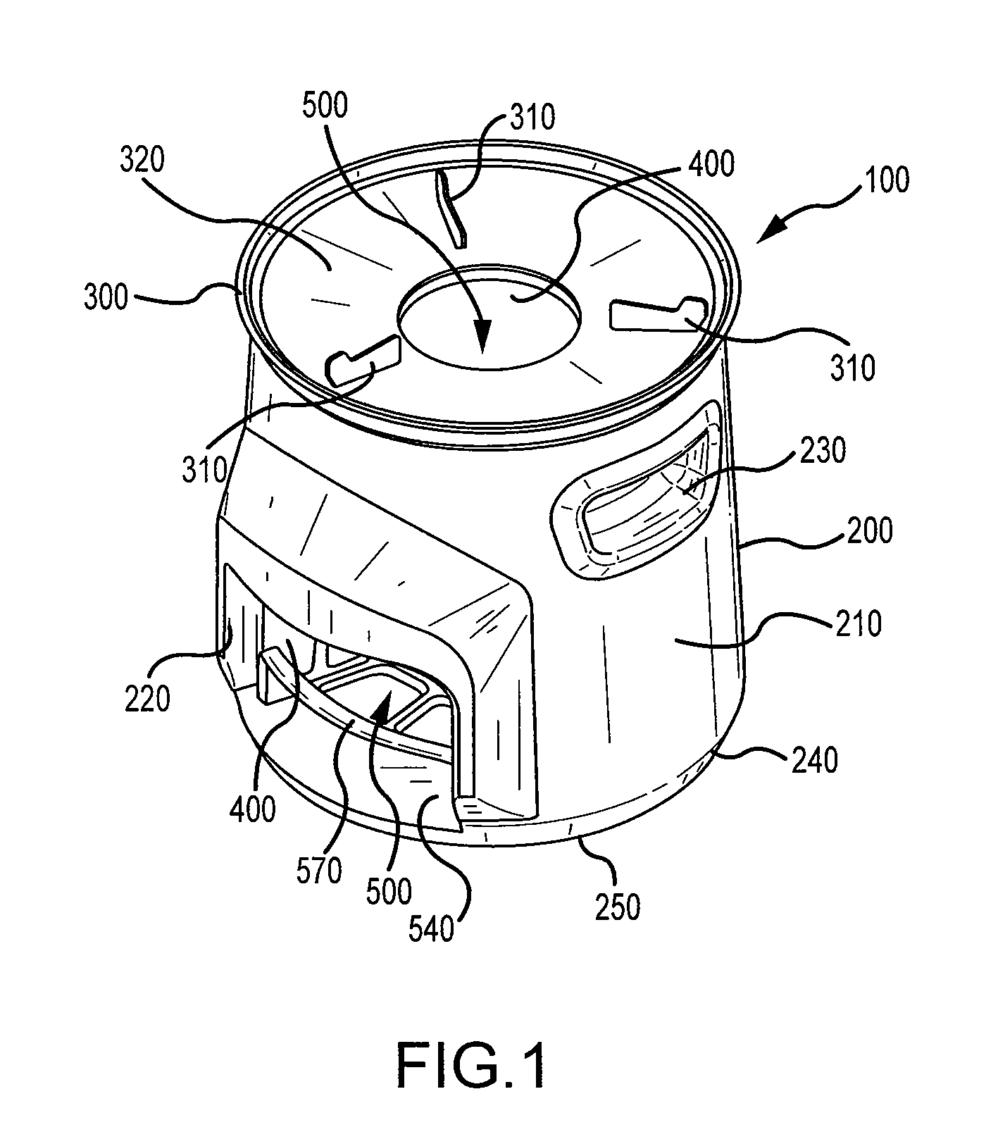 Cook stove assembly